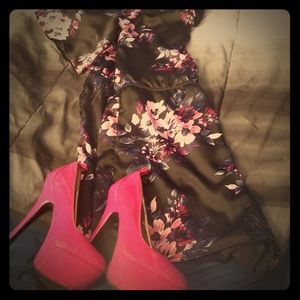 Flowered Romper